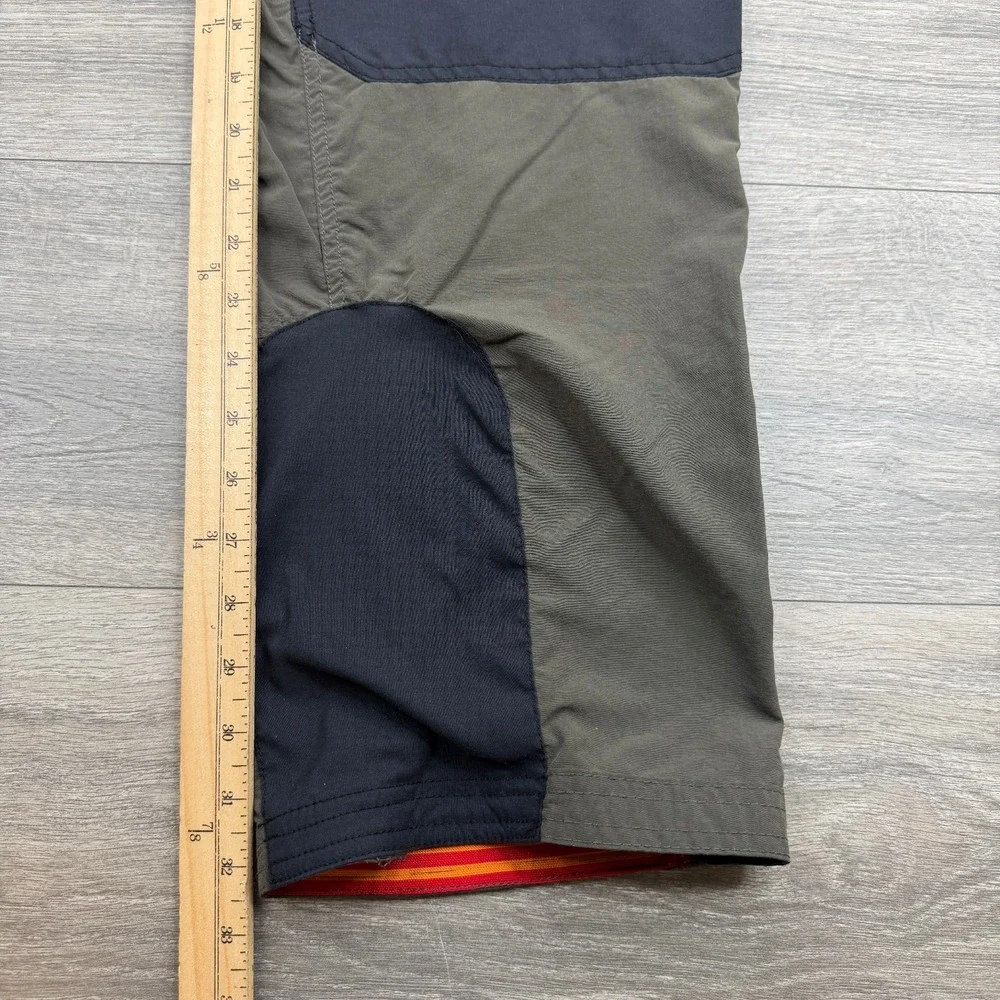 Bear Grylls Craghoppers Cargo Pants Mens Large Gray Black Hiking Utility Outdoor